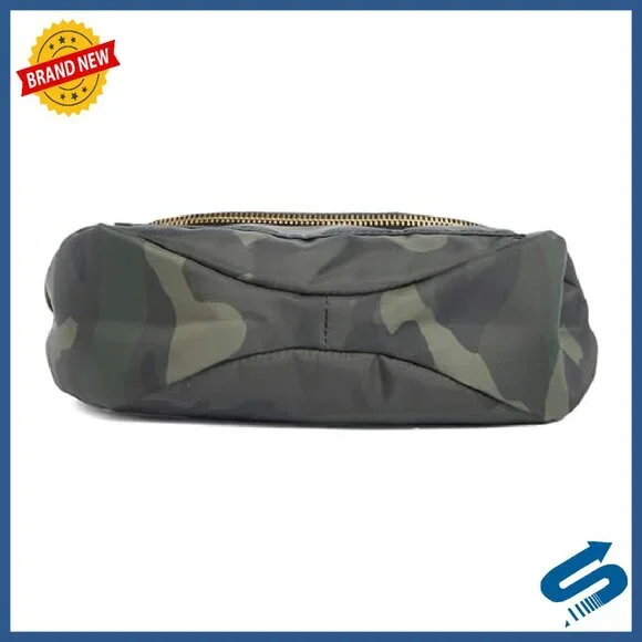Nylon Mini Crossbody Bag with Snap Flap & Adjustable Strap